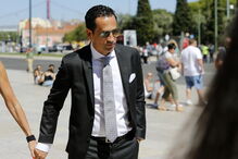 Convidados e noivos no Mosteiro dos Jerónimos