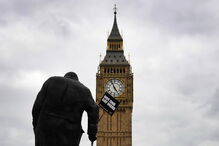 Manifestantes saíram à rua em Londres para contestar austeridade