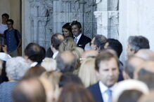 As imagens do fim da cerimónia e a saída dos noivos do Mosteiro dos Jerónimos