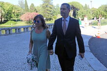 Bruno de Carvalho e Joana Ornelas casaram-se este sábado em Lisboa