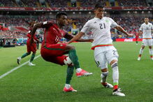 Duelos intensos no Portugal- México