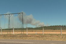 Incêndios junto a Base Aérea de Tancos