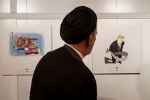 Iranianos organizaram um concurso de banda desenhada de 