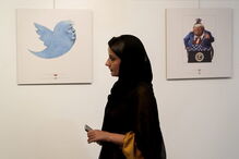 Iranianos organizaram um concurso de banda desenhada de 