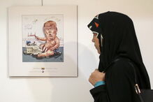 Iranianos organizaram um concurso de banda desenhada de 