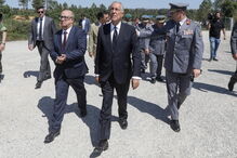 Marcelo Rebelo de Sousa esteve esta terça-feira em Tancos