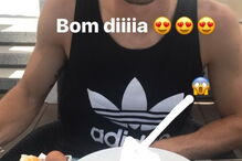 Adrien Silva e a mulher fizeram uma tatuagem para celebrar o amor que os une