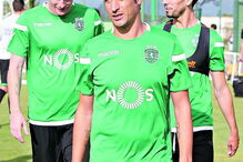 Treino do Sporting em Alcochete