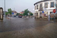 Chuva causou inundações em Vila Pouca de Aguiar