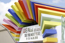 Imagens do recinto do Alive no primeiro dia do festival