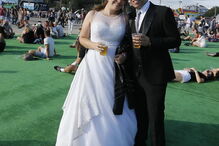 Cláudia Ramos e Miguel Fernandes deram nas vistas no primeiro dia do Alive