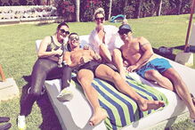 Georgina, férias, Cristiano Ronaldo, CR7, herpes labial, redes sociais, Ibiza