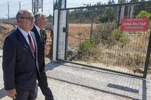 Marcelo foi a Tancos com o Ministro da Defesa, a 4 de Julho