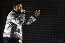 O cantor canadiano The Weeknd