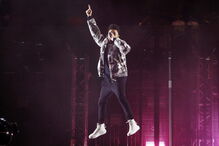 O cantor canadiano The Weeknd