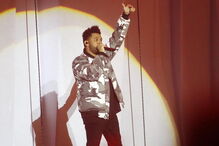 O cantor canadiano The Weeknd