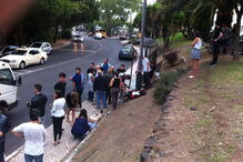 PSP, rua Prof. Vieira de Almeida, Telheiras, acidentes e desastres, crianças, adulto
