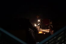 Fogo no mercado de Camden, em Londres