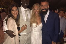 Sanna Ladera, Éder, Paulo Battista, Albufeira, Adrien Silva, desporto, futebol, casamento, campeão europeu