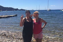 Dolores partilhou fotografias nas férias em família