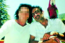 Vítor Coquinha e a namorada 