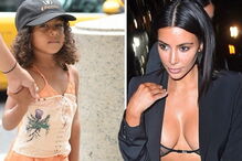 Kim Kardashian assegura que se trata de um vestido com atilhos