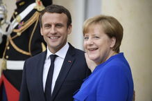 Merkel e Macron 