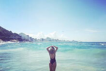 Katia Aveiro, silhueta, corpo, elegante, sensual, sexy, férias