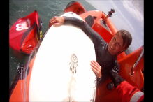 Kitesurfista alemã resgatada na Ericeira