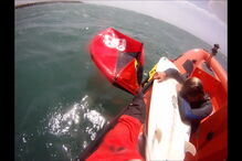 Kitesurfista alemã resgatada na Ericeira