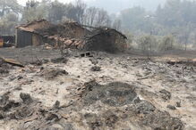 Fogo, pedrógão grande, aldeias, estrada, floresta, incêndio, tragédia