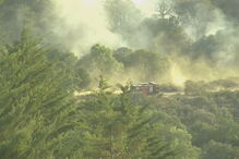 Incêndio em Vale de Asnes, Mirandela, distrito de Bragança