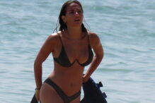 Taça das Confederações, Algarve, Bernardo Silva, Alicia Verrando, Rússia, Bahamas, Vilamoura, desporto, sensual, ousada, biquíni, futebolista, futebol, desporto