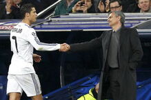 Moruinho e Ronaldo estiveram juntos e Madrid, mas não é provável que se reencontrem no Manchester United