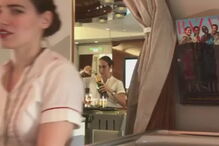 Emirates, voo, champagne