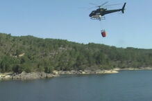 Helicóptero caiu em Alijó