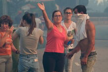 Fogo reacende em Mangualde