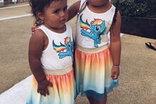 Carolina Patrocínio mostra o bronze das filhas nas redes sociais