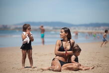 Carolina Patrocínio mostra o bronze das filhas nas redes sociais