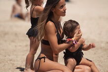 Carolina Patrocínio mostra o bronze das filhas nas redes sociais