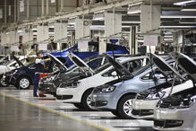 A fábrica da Autoeuropa, em Palmela