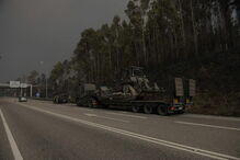 Militares do Exército mobilizados para apoio ao combate a fogos