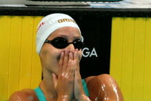 A nadadora Diana Durães