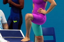 A nadadora Diana Durães