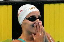 A nadadora Diana Durães