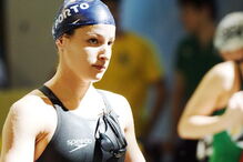 A nadadora Diana Durães