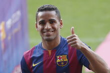 Douglas, de 26 anos, não conseguiu impor-se no Barcelona    