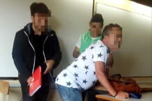 Professor participou no que chama de brincadeiras com os alunos que filmaram tudo com os telemóveis