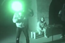 Alegado fantasma ataca operador de câmara durante gravação