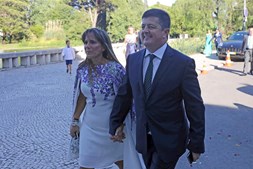 Bruno de Carvalho e Joana Ornelas casaram-se este sábado em Lisboa